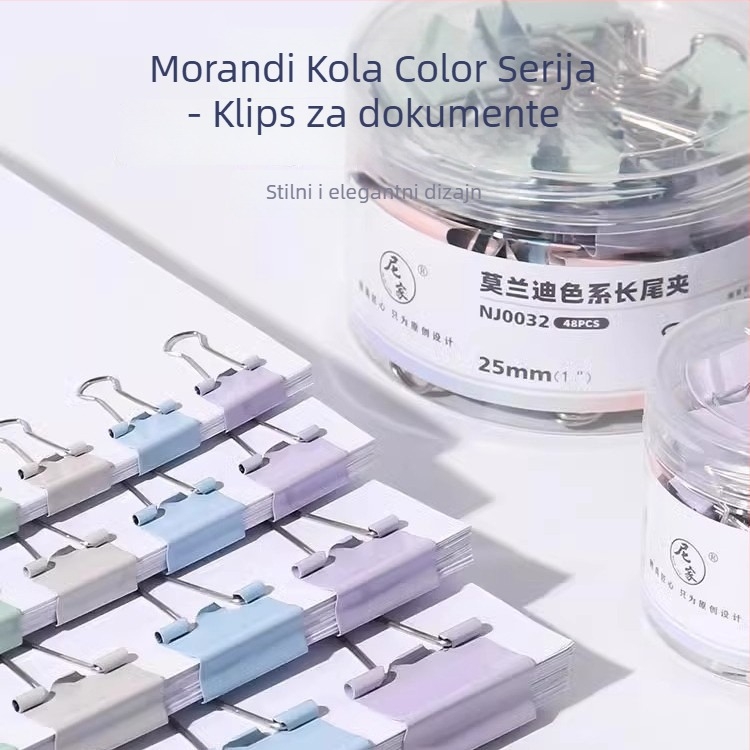 Set klipova: Binder Clips, Tail Clips, Document Clips, Butterfly Clips, Fishtail Clips, Phoenix Tail Clips, Swallowtail Clips — Marka: Friendly; Materijal: Ostalo; Tip proizvoda: Ostalo