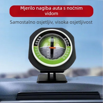 Visoko precizan automobilni inclinometar sa osvijetljenom samosenzornom kuglom – ukras za off-road