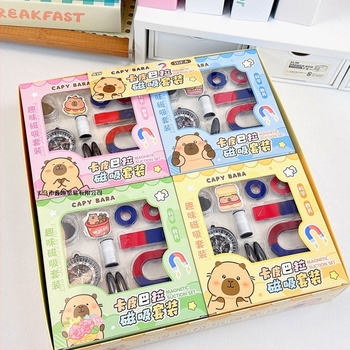 Set za učenje magnetskog kompasa za fiziku — magnet u obliku U za eksperimente, metalna konstrukcija, uzrast 7–14 godina