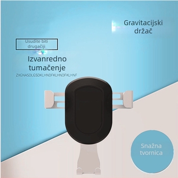 Univerzalni plastični držač mobitela za automobil, za otvor za ventilaciju i navigaciju
