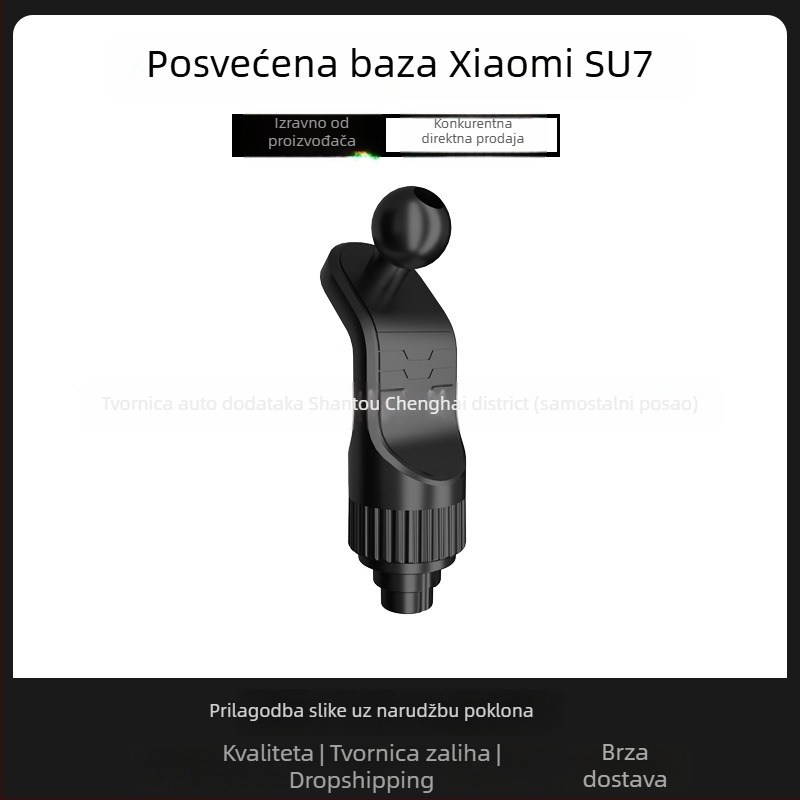 Auto držač za mobitel Xiaomi SU7 (Shuchi) – posebna ugradnja, prilagodljivo