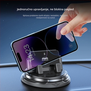 Držač za telefon na ploči instrumenta automobila - univerzalna kompatibilnost, Lcars, ljepilo za montažu, prilagodba dostupna