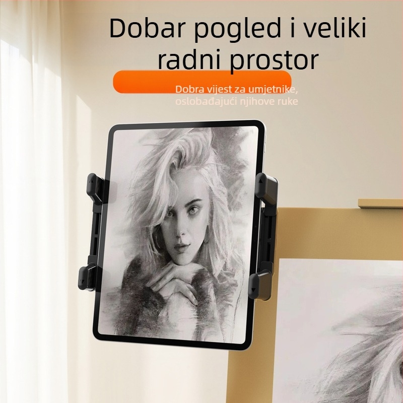 Metalni univerzalni držač za automobil s klipom za telefone i tablete, Model D001, kompatibilan s Apple, Huawei i Xiaomi