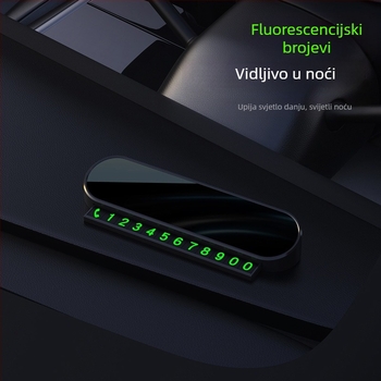 Lanbowang Privremeni znak za parkiranje automobila sa skrivenim push-pull mehanizmom i mogućnošću tiskanja logotipa