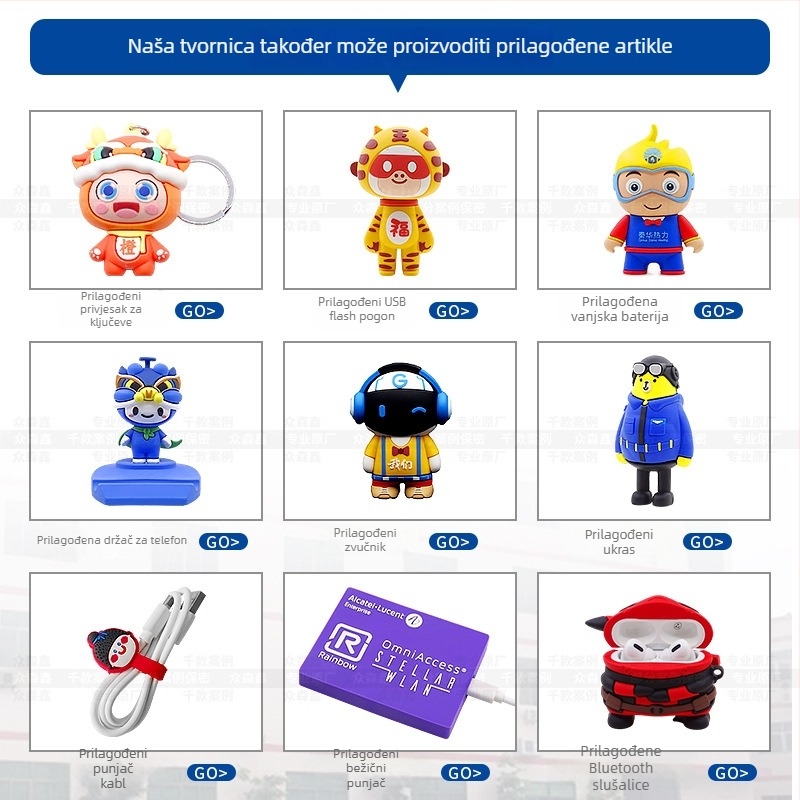 Auto dekoracija - 3D PVC karikatura znak za parkiranje s prilagođenim logom i pločom s telefonskim brojem (Model Zsx-tcp-2024060610)