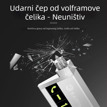Parkirni znak od aluminijske legure za privremeno premještanje automobila uz telefonski broj, metalni znak za parkiranje, Marka Weys, Model P3, Mogući ispis logotipa