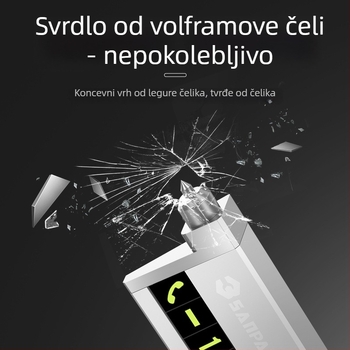 Skriveni sigurnosni čekić od aluminijevog legura s rezačem pojasa, model P3, otisak logotipa, prilagodljivo