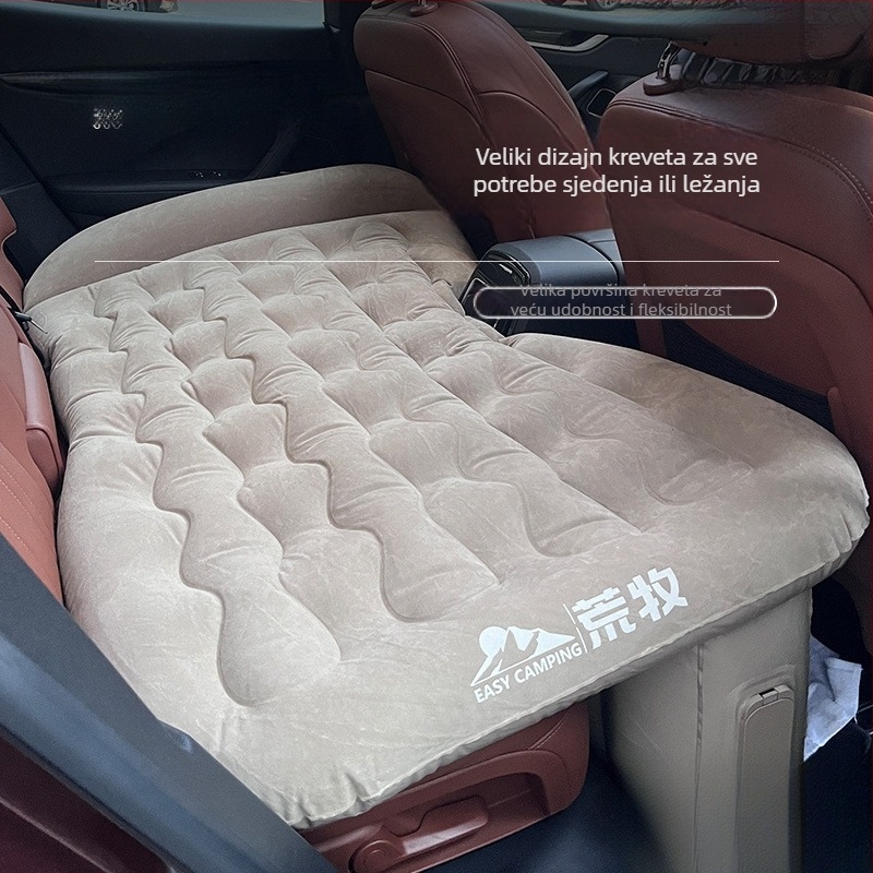 Naduhivački krevet za stražnje sjedalo automobila — električno napuhavanje, kompatibilno s Harumoto, za poslovne automobile