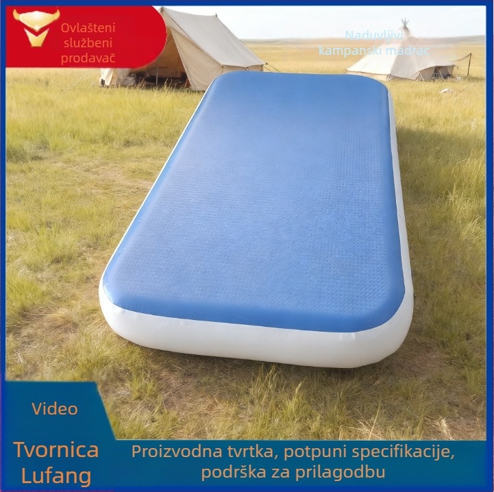 Naduvani krevet marke Oke, težina 7 kg, nosivost 200 kg, površina od kompozitne tkanine