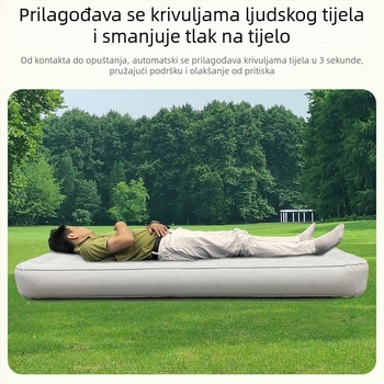 Naduvljivo ležište za kampiranje — Hongze branda, površina od poliesterskog pongee s TPU-om, težina 2000 g, nosivost 400 kg