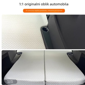 Automatna madrac za Tesla Model Y za kampiranje, dimenzije 192×108 cm, 5 kg, dvostruki krevet, automatsko naduvavanje, dizajn nivelacije