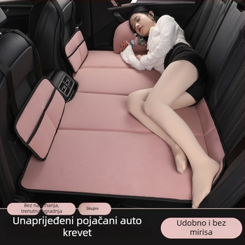 Sklopivi auto madrac za stražnje sjedalo, materijal flanel, model Nissan Sylphy, nosivost 300 kg, bez napuhavanja