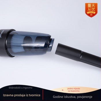 Gust mini usisivač za auto – 16000 Pa usisa, 12V, 120W, bežični punjiv, dvostruka uporaba auto i dom