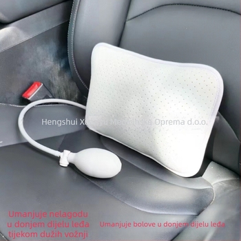 Zaštita struka s odvojivom pneumatskom vučnom jastučiću, dišna pjenasta podrška za struk za odrasle – pogodno za trčanje, fitness i vožnju biciklom