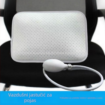 Zaštita struka s odvojivom pneumatskom vučnom jastučiću, dišna pjenasta podrška za struk za odrasle – pogodno za trčanje, fitness i vožnju biciklom