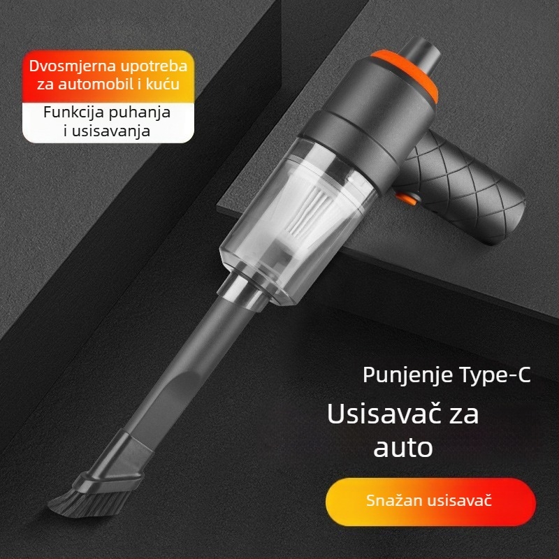 Town Head Prijenosni bežični usisavač – ručni, 7.4V, 80W, 3500Pa, punjiv