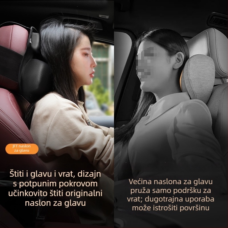 Naduvani jastučić za naslon glave automobila - prilagodljiva zračna jastučić, sve sezone, univerzalna kompatibilnost