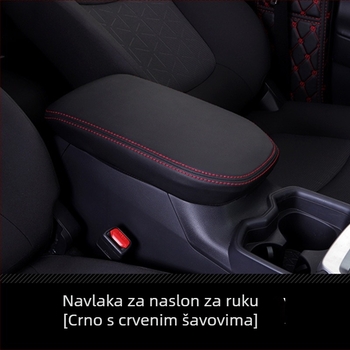 Navlaka za središnji naslonjač RAV4 (2020) – zaštitna podloga, Ultrafilm koža, prilagodljivo