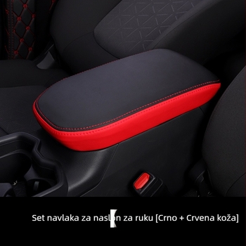 Navlaka za središnji naslonjač RAV4 (2020) – zaštitna podloga, Ultrafilm koža, prilagodljivo
