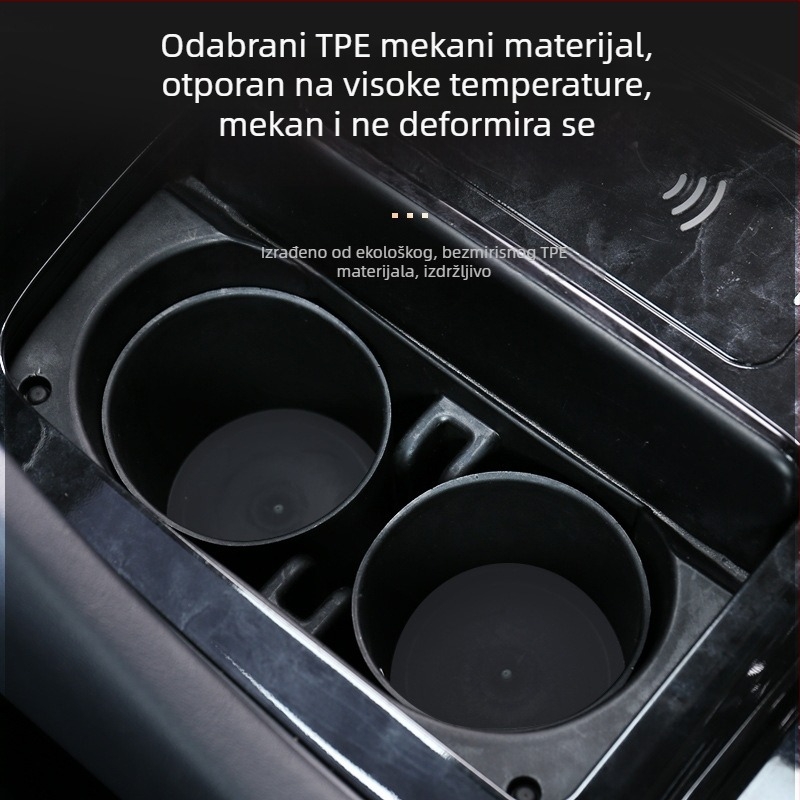 Le Huo plastična kutija za skladištenje u području naslona za ruku za Alphard 30 Series, unutarnji pretinac, otporna na kompresiju, kapacitet 10 ml, prilagodljiva obrada