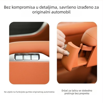 Zaštitni pokrov naslona za ruke drugoga reda s podiznom jastučićem za kutiju naslona – Pribor za modifikaciju (Model M84, Bez marke)