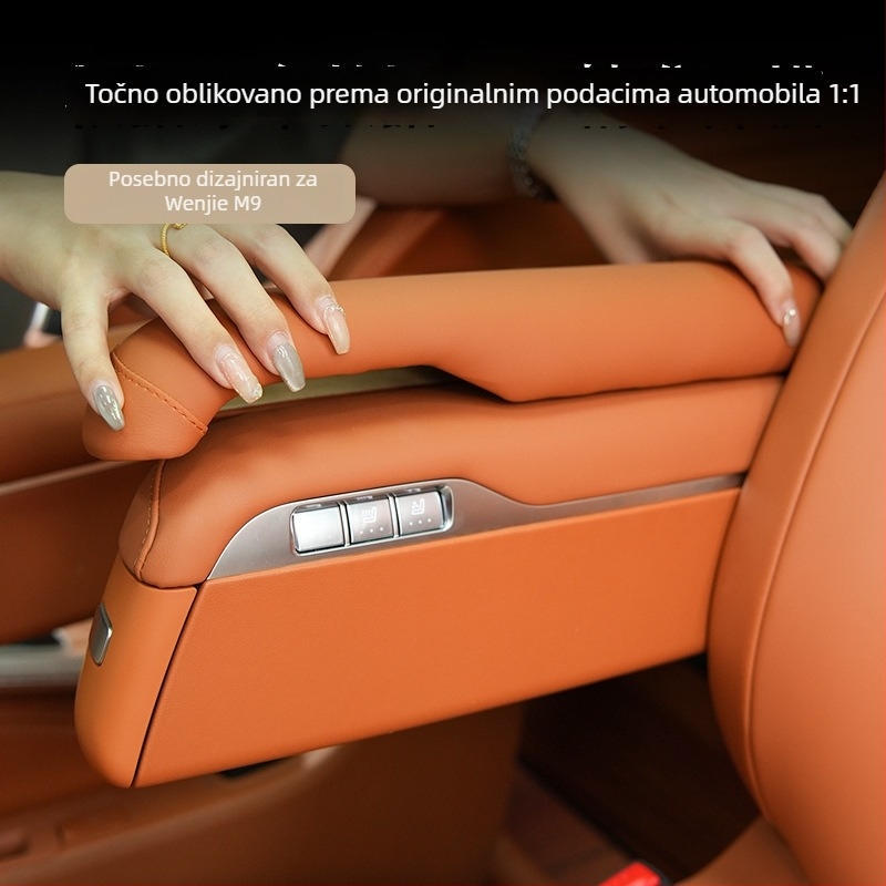 Zaštitni pokrov naslona za ruke drugoga reda s podiznom jastučićem za kutiju naslona – Pribor za modifikaciju (Model M84, Bez marke)