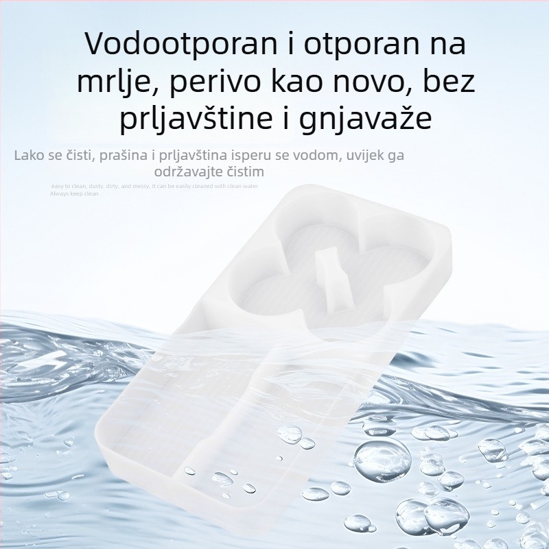 Kutija za pohranu s naslonom za hladnjak Deep Blue S09 — Silikonska kutija za pohranu, vodootporna, sjedeći način uporabe
