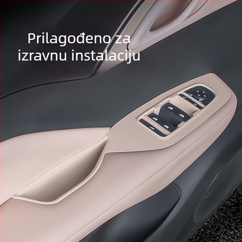 BYD Seagull komplet zaštite unutrašnjosti automobila: silikonska podloga za vrata, zaštita naslona za ruke, naljepnica za panel podizanja stakla i podložna kutija za pohranu; marka French fries; materijal: silikon; prilagodljivost: da.