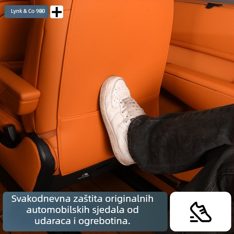 Zaštitna podloga za stražnja naslona Lynk & Co 900 s tri reda sjedala – zaštita od prljavštine, unutarnji dodatak