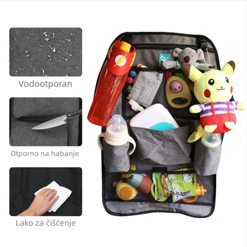 Torba za skladištenje stražnjeg dijela automobila, sklopivi dizajn, materijal 300D kationsko platno, tisk logotipa, prilagodba dostupna, bez punjenja, univerzalno za sve godišnja doba