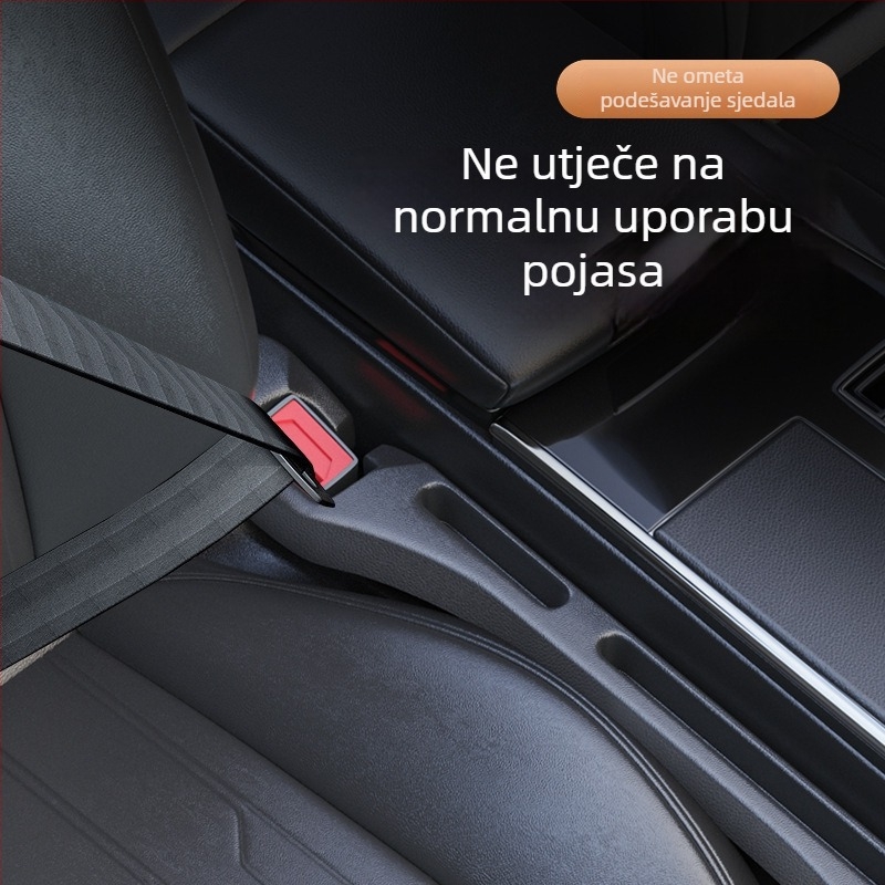 Kutija za pohranu u prostora između sjedala automobila – EVA materijal, vodootporna, izolacija, prilagodljiva, s ručkom