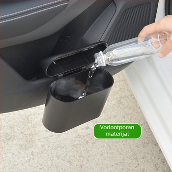 Auto zadnje sjedalo viseći kantu za smeće i kutija za pohranu, 1 L, plastična, univerzalna kompatibilnost