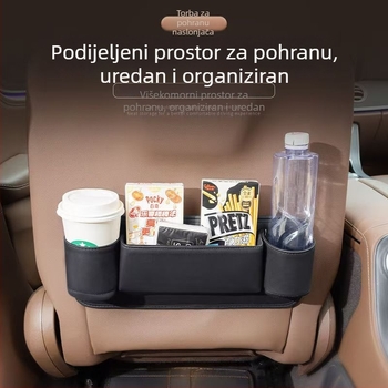 Fatiir Kožni Organizator Stražnje Strane Sjedala, Visi Organizator za Pohranu, Otporan na Stres