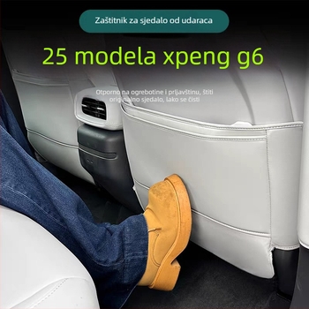 Kožni jastučić za zaštitu sjedala protiv udaranja, kompatibilan s G6/G9, zaštita stražnjeg reda, naljepnica protiv ogrebotina zračnog otvora
