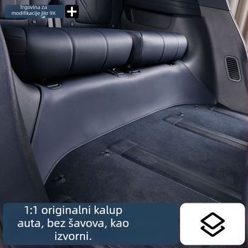 Kožna zaštitna podloga ispod Zeekr 9X tri reda sjedala za zaštitu interijera od ogrebotina i udaraca nogu