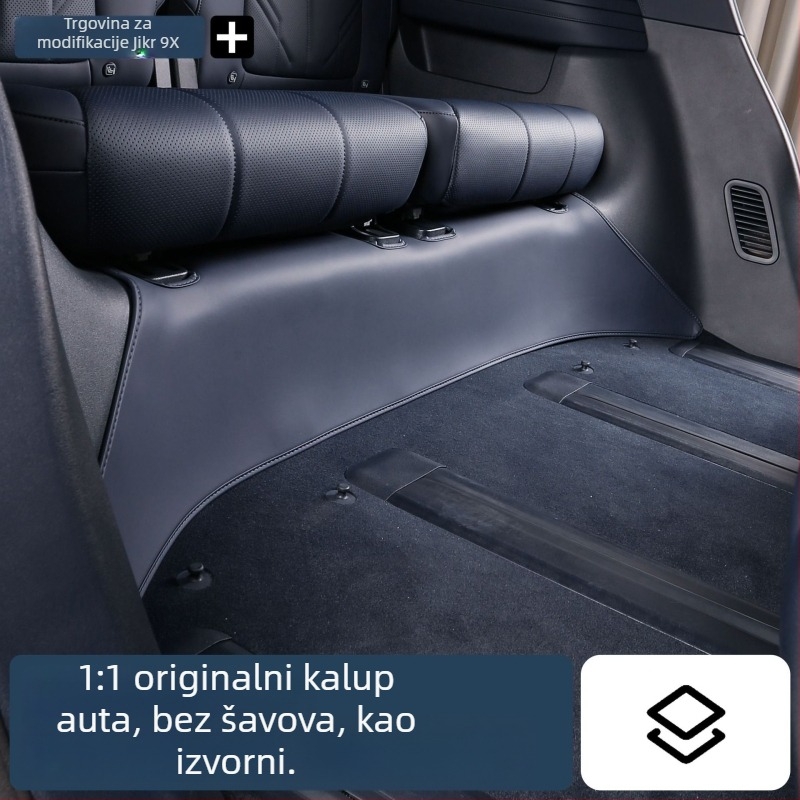 Kožna zaštitna podloga ispod Zeekr 9X tri reda sjedala za zaštitu interijera od ogrebotina i udaraca nogu