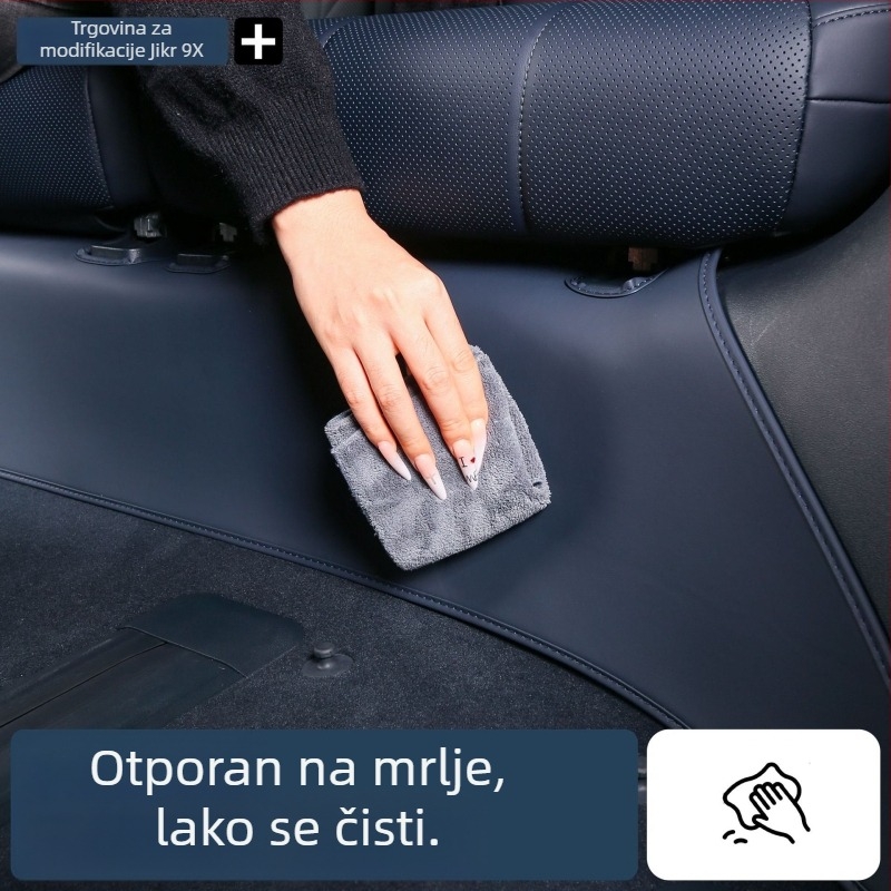 Kožna zaštitna podloga ispod Zeekr 9X tri reda sjedala za zaštitu interijera od ogrebotina i udaraca nogu