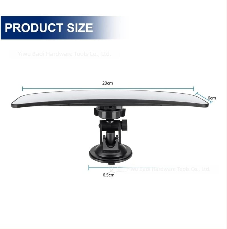 360° podesivi unutarnji retrovizor za vozila za obuku, pomoćni retrovizor za vožnju unatrag/posmatranje