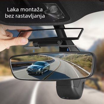YAC ogledalo za nadzor auto-sjedalice za bebe i djecu, unutarnji retrovizor