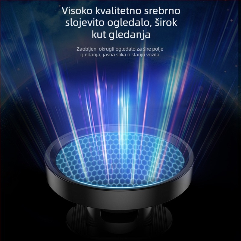 Automobilski retrovizor s pomoćnim sustavom mrtvog kuta, širokokutno promatranje, protiv otvaranja vrata (GL)