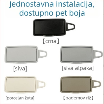 Kozmetičko ogledalo za prednji vizir Mercedes-Benz GL/ML, klik montaža, jednostavan stil