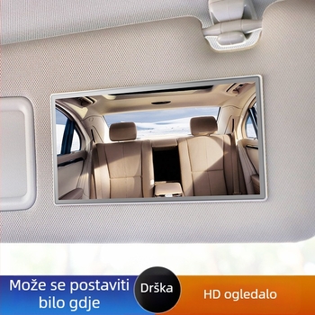 Automobilski vizir za sunce s ogledalom za šminkanje, univerzalni unutarnji dodatak za vozača i putnika