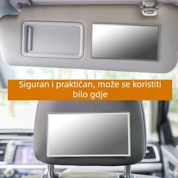 Automobilski vizir za sunce s ogledalom za šminkanje, univerzalni unutarnji dodatak za vozača i putnika