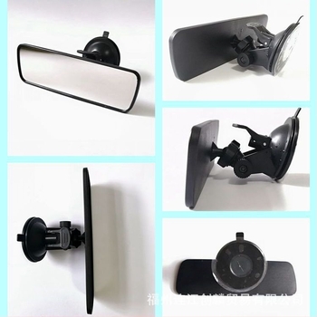 Auto retrovizor sa vakuum držačem, 360° rotacija, ravno ogledalo — Chong Lin, licencirana privatna marka