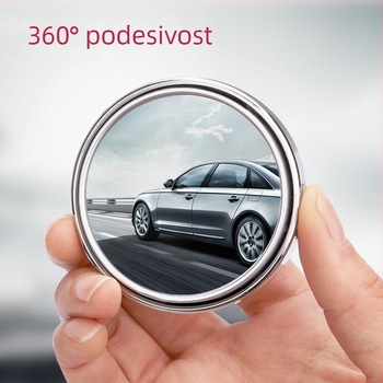 Automobilski retrovizor sa širokim vidnim poljem, 360° rotacija, ogledalo za mrtve kutove (jedan komad)