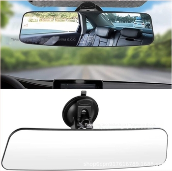 jt Unutarnji retrovizor automobila, 360° podesivi ravni zrcalo za vozila za obuku vozača
