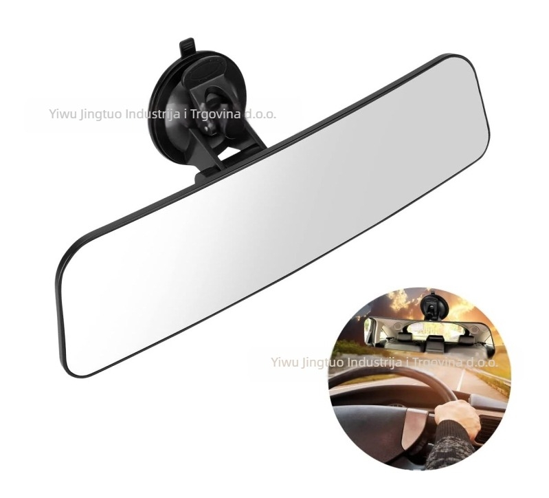jt Unutarnji retrovizor automobila, 360° podesivi ravni zrcalo za vozila za obuku vozača