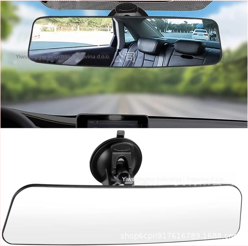 jt Unutarnji retrovizor automobila, 360° podesivi ravni zrcalo za vozila za obuku vozača