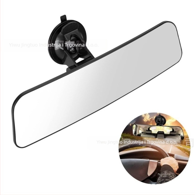 jt Unutarnji retrovizor automobila, 360° podesivi ravni zrcalo za vozila za obuku vozača