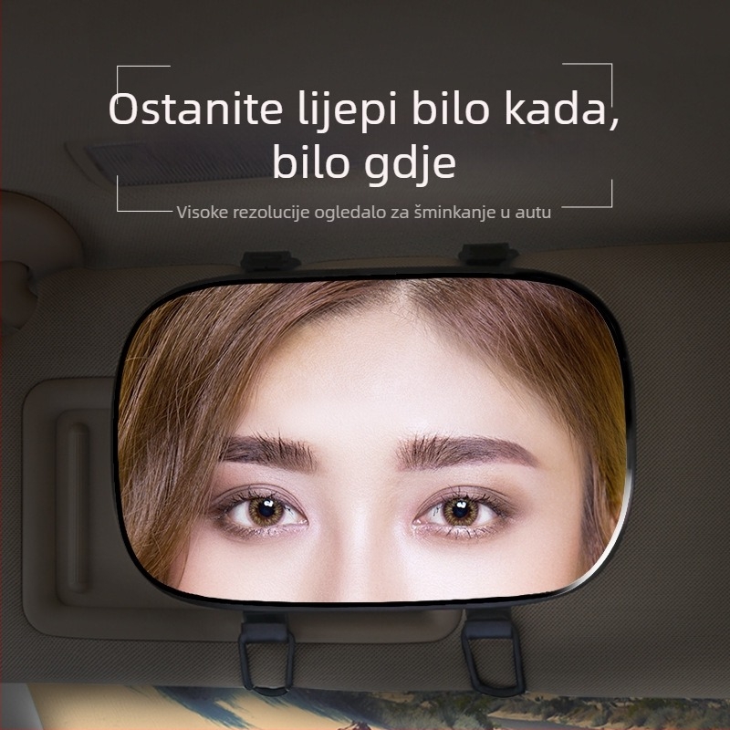 Auto ogledalo za šminku uz vizir – unutarnje dekorativno ogledalo, marka 3R